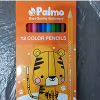 مداد رنگ 12 رنگ پالمو 