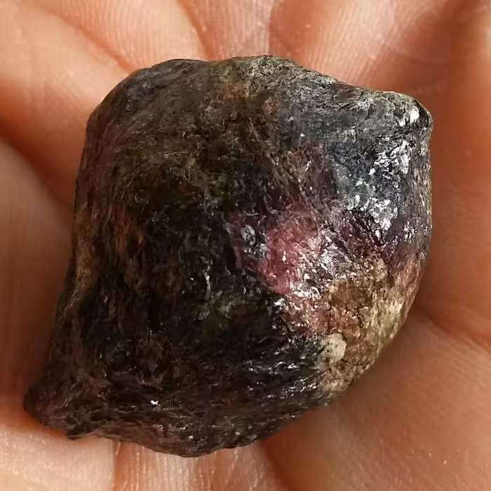 سنگ راف وارداتی گارنت جواهراتی محشر 100 در 100 طبیعی شااااهکار خلقت خا اص