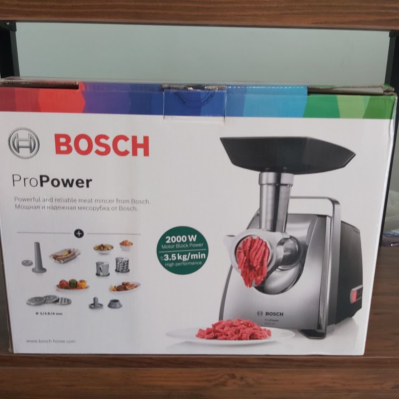 چرخ گوشت بوش مدل 67440 اصلی با هزینه ارسال واقعی پست