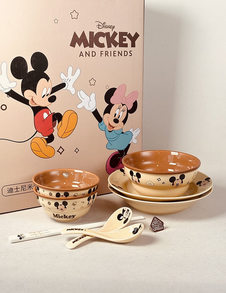 ست غذاخوری 9 تیکه خانواده دیزنی کد002539