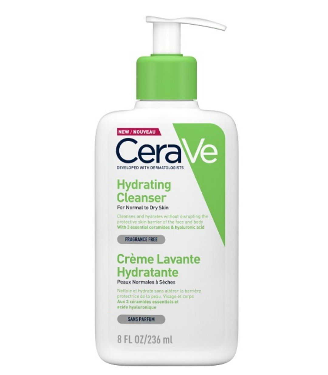 ژل شستشو و آبرسان قوی سراوی Cerave حجم 236  میل مخصوص پوست چرب