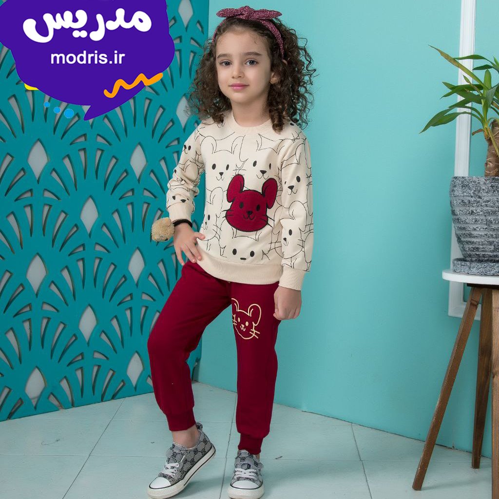 ست بلوز و شلوار دخترانه و پسرانه مدل موش