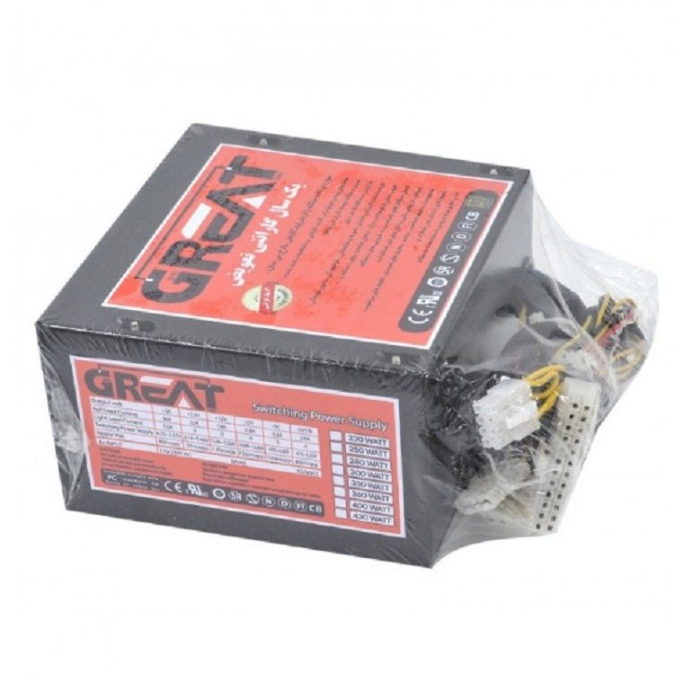 پاور کیس GREAT  مدل GR250W