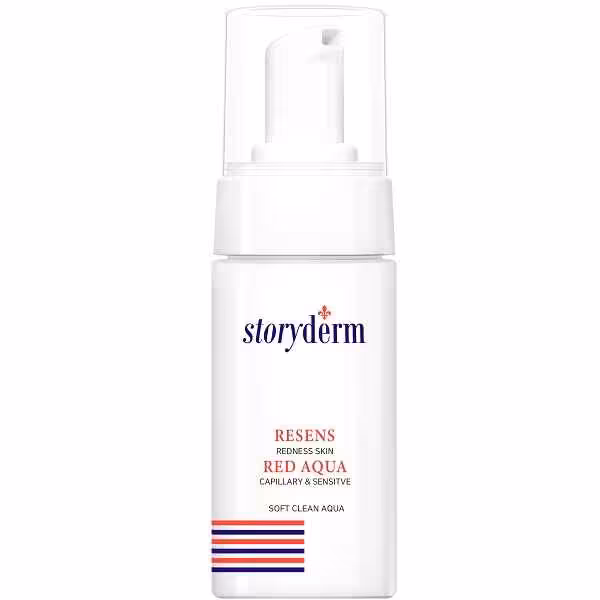فوم تونر ضد قرمزی استوری درم STORYDERM مدل رزنس رد RESENS RED حجم 100 میل | درمان رزاسه و تلانژکتازی