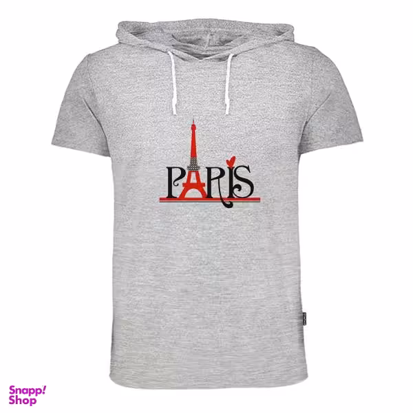 تیشرت کلاه دار مردانه به رسم (Behrasm) مدل پاریس کد 9144