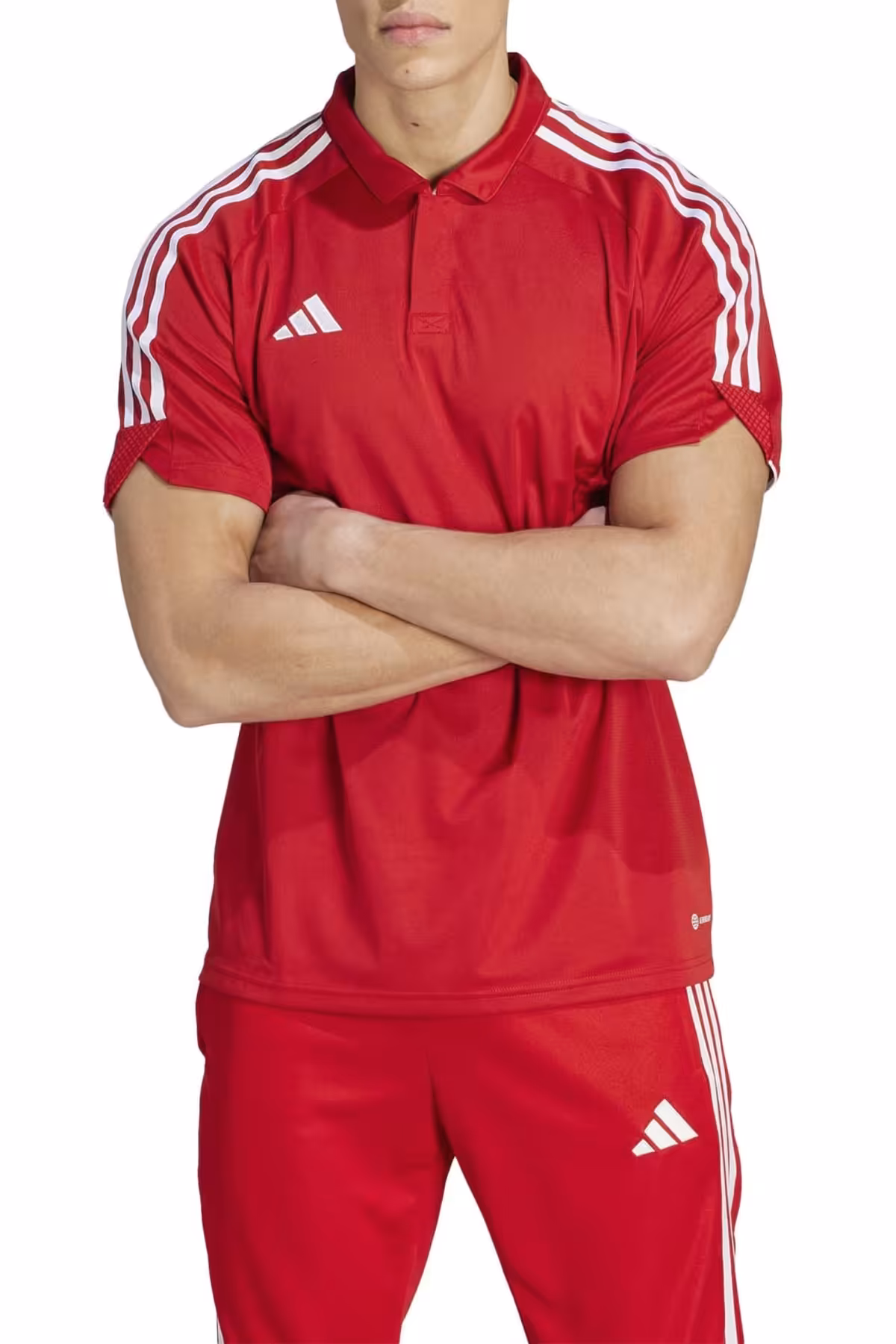 تی شرت قرمز مردانه L POLO T adidas