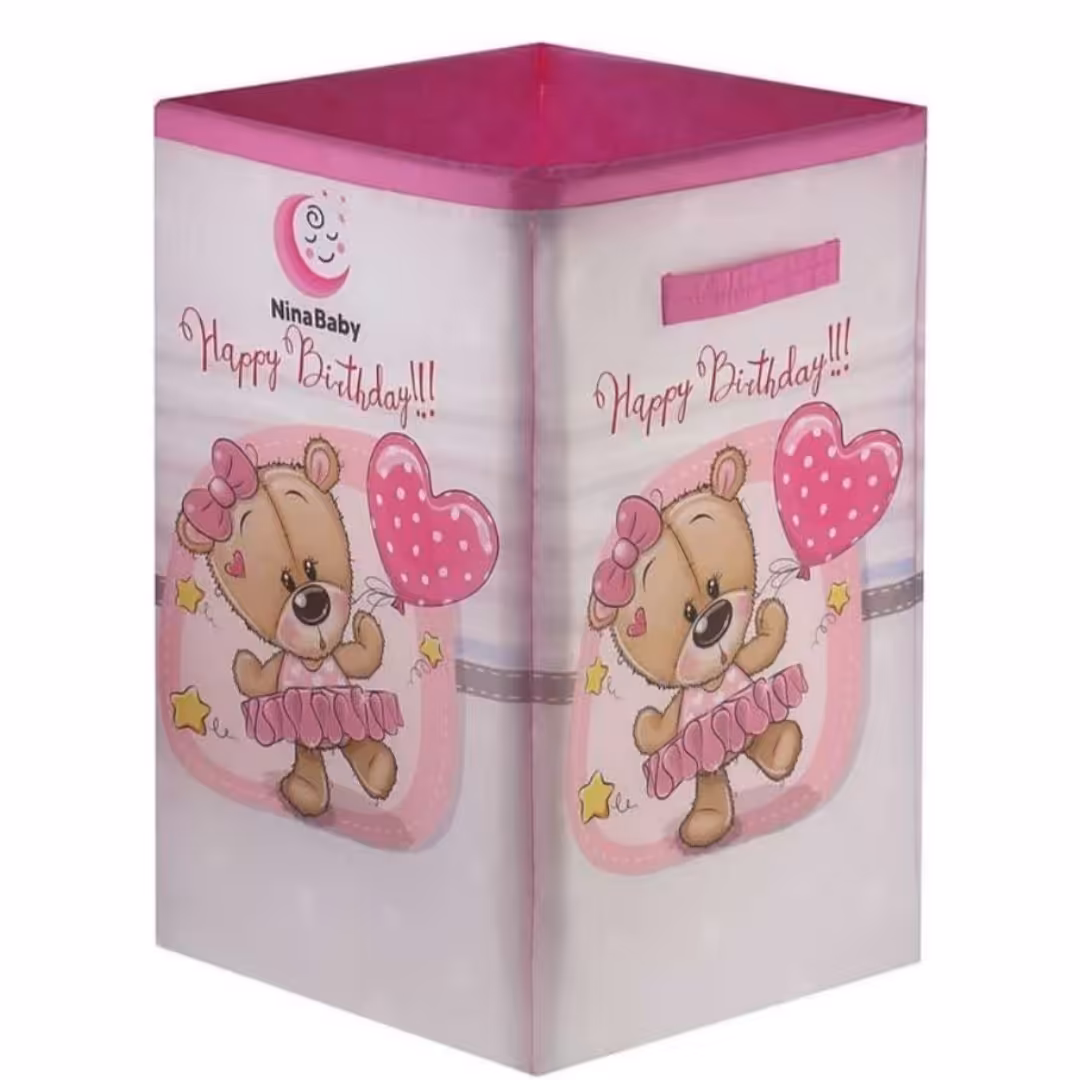 باکس لوازم و اسباب بازی کودک طرح خرسی