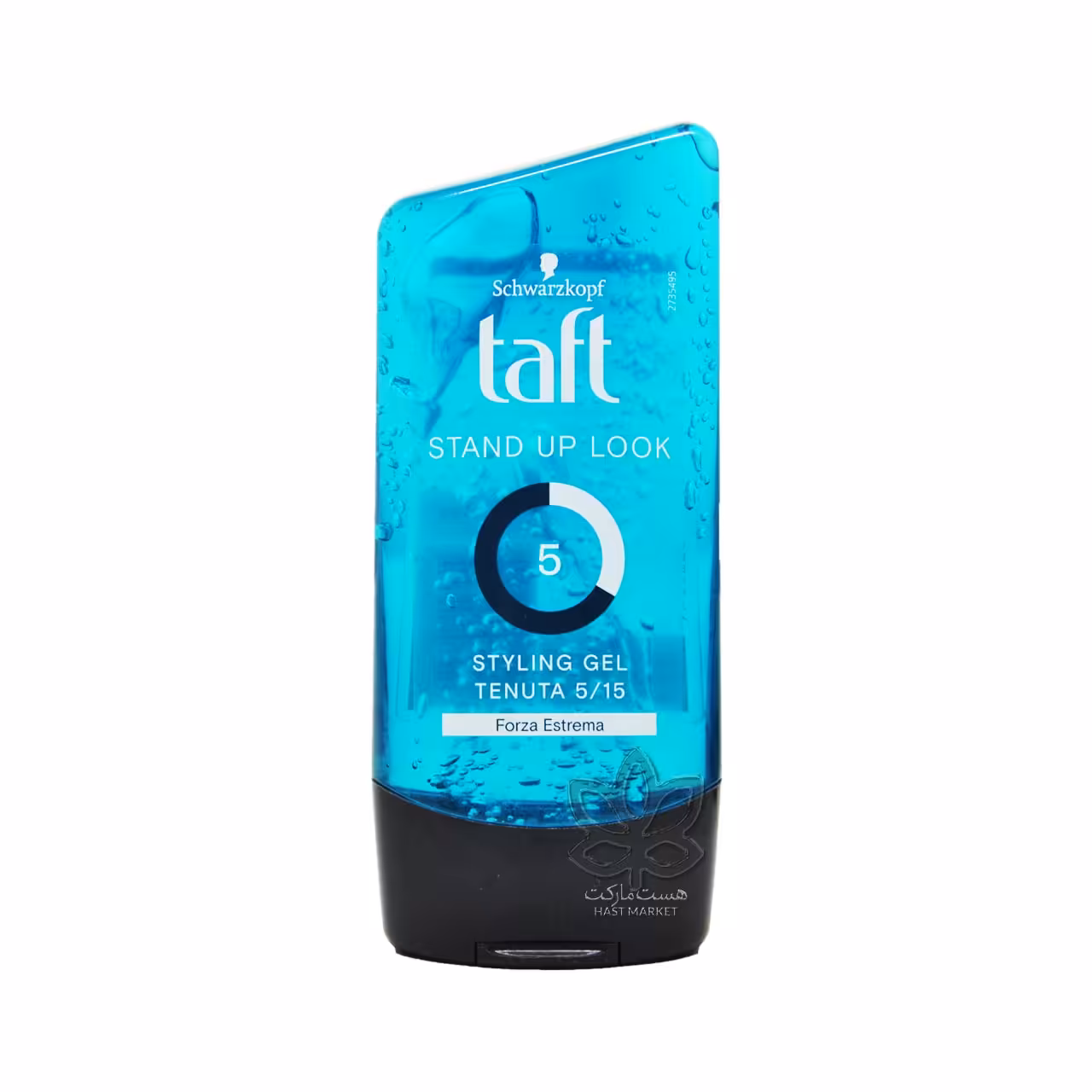 ژل موی متوسط ( شماره 5 ) 150 میل استند آپ لوک تافت شوارزکف - taft