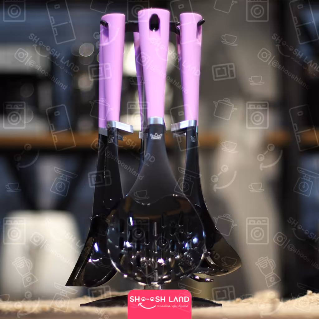 سرویس7 پارچه کفگیر و ملاقه مدل KW-1000A