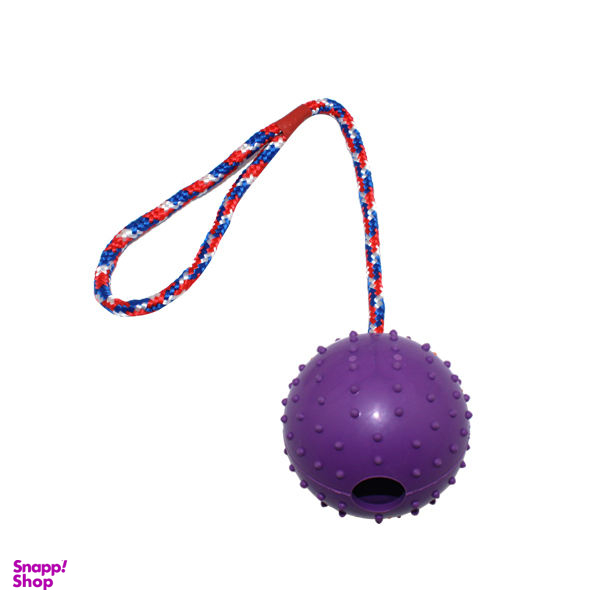 اسباب بازی سگ مدل Rope Hardball قطر 5 سانتی متر