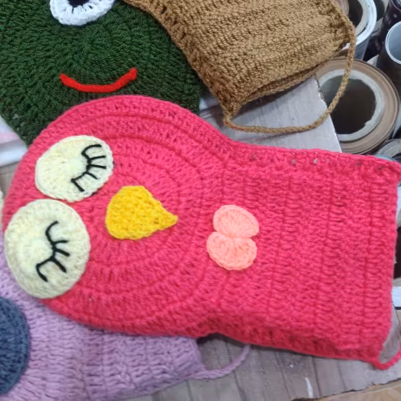 لیف حمام عروسکی جفتی