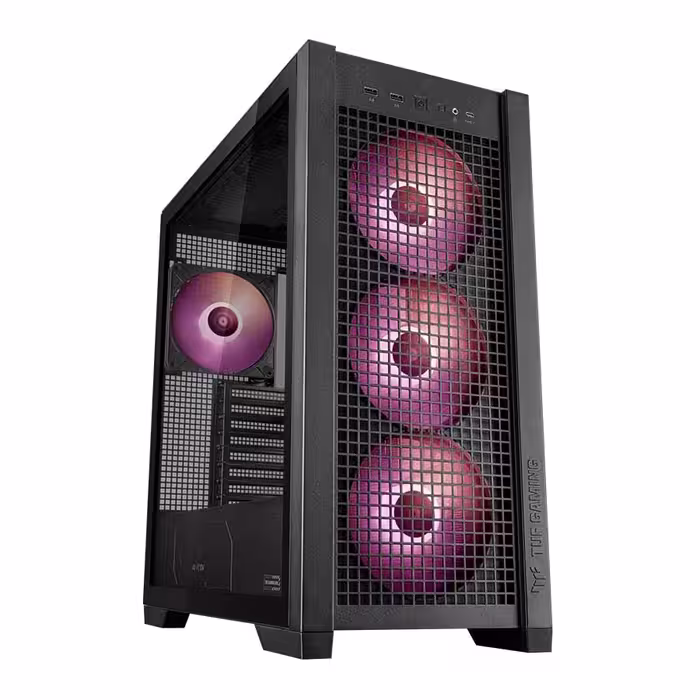 قیمت و خرید کیس کامپیوتر ایسوس مدل TUF GAMING GT302 ARGB BLACK | یاس ارتباط