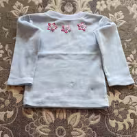 پوشاک ‌شاپرک بچه‌گانه.بلوزتکی‌دخترانه‌سایز‌35.40.45رنگ‌‌صورتی.ابی‌جنس‌کبرتی‌