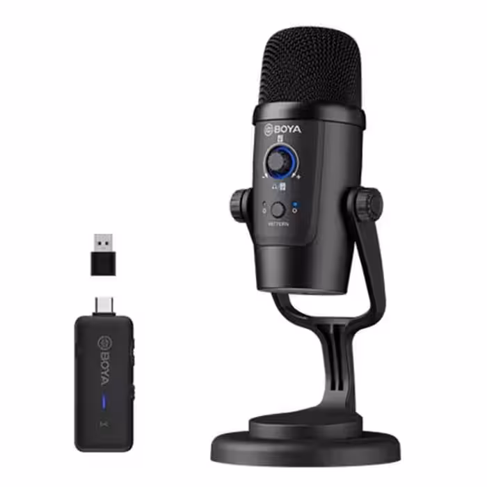 میکروفون بی سیم کاندنسر بویا مدل Boya BY-PM500W Microphone