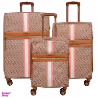 چمدان دی کی ان وای مدل SIGNATURE STRIPE ST2 مجموعه سه عددی