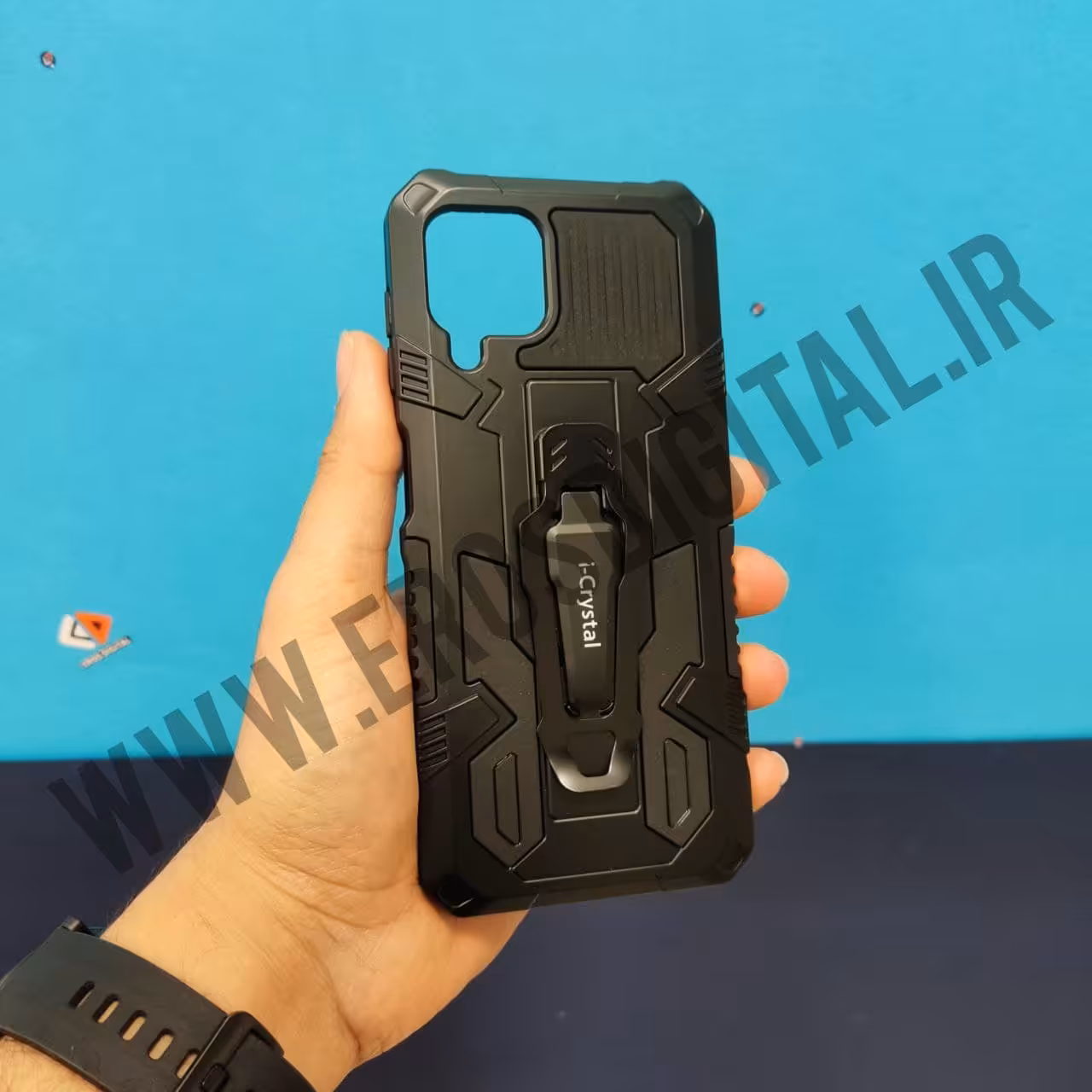 قاب ضد ضربه A22 4G/M32 4Ga مدل I-CRYSTAL - مشکی