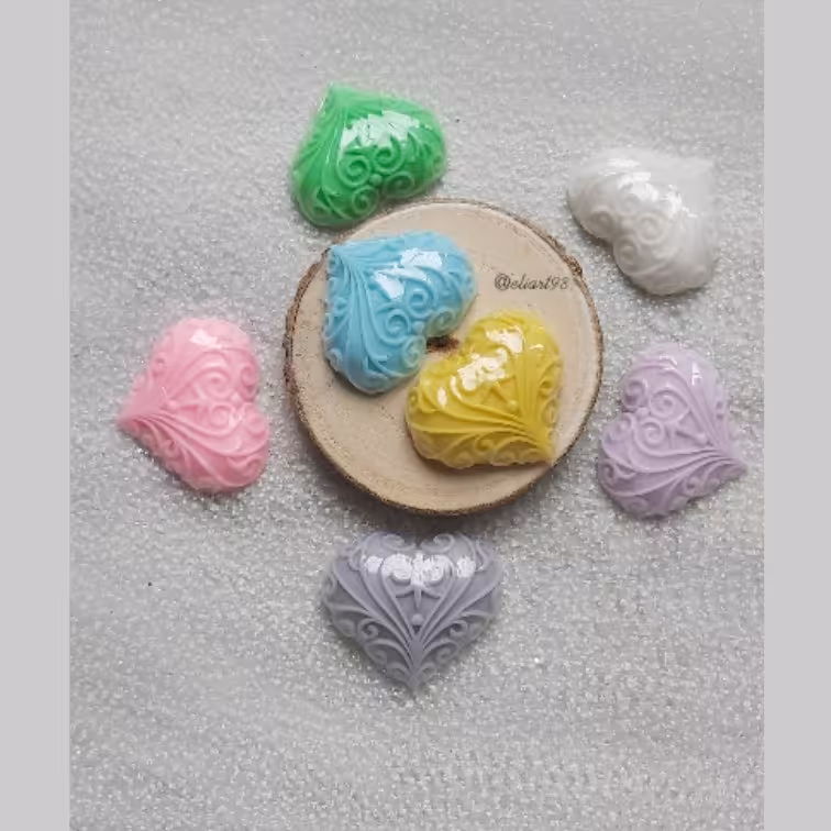 صابون دستساز  معطر الی آرت/صابون عروس/گیفت عروس/صابون/صابون جهیزیه/صابون دکوری/ صابون معطر/صابون فانتزی/صابون قلب 