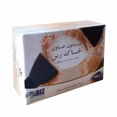 صابون دست و صورت خاک رس بیز پک 3 عددی