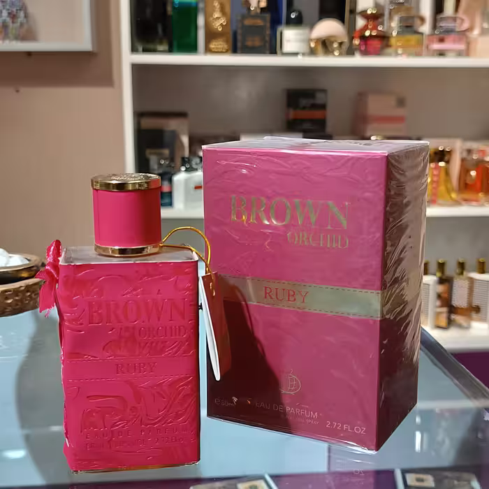 ادکلن فراگرنس ورد مدل براون ارکید رابی رایحه نارسیسو رژ   brown-orchid-ruby


