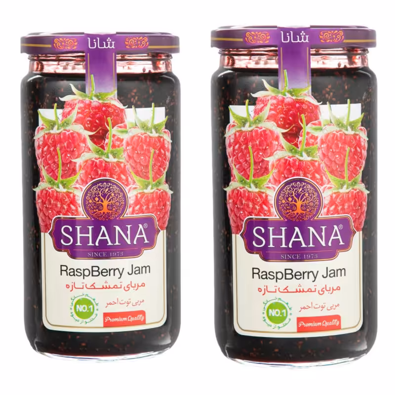 مربا تمشک شانا - 310 گرم بسته 2 عددی