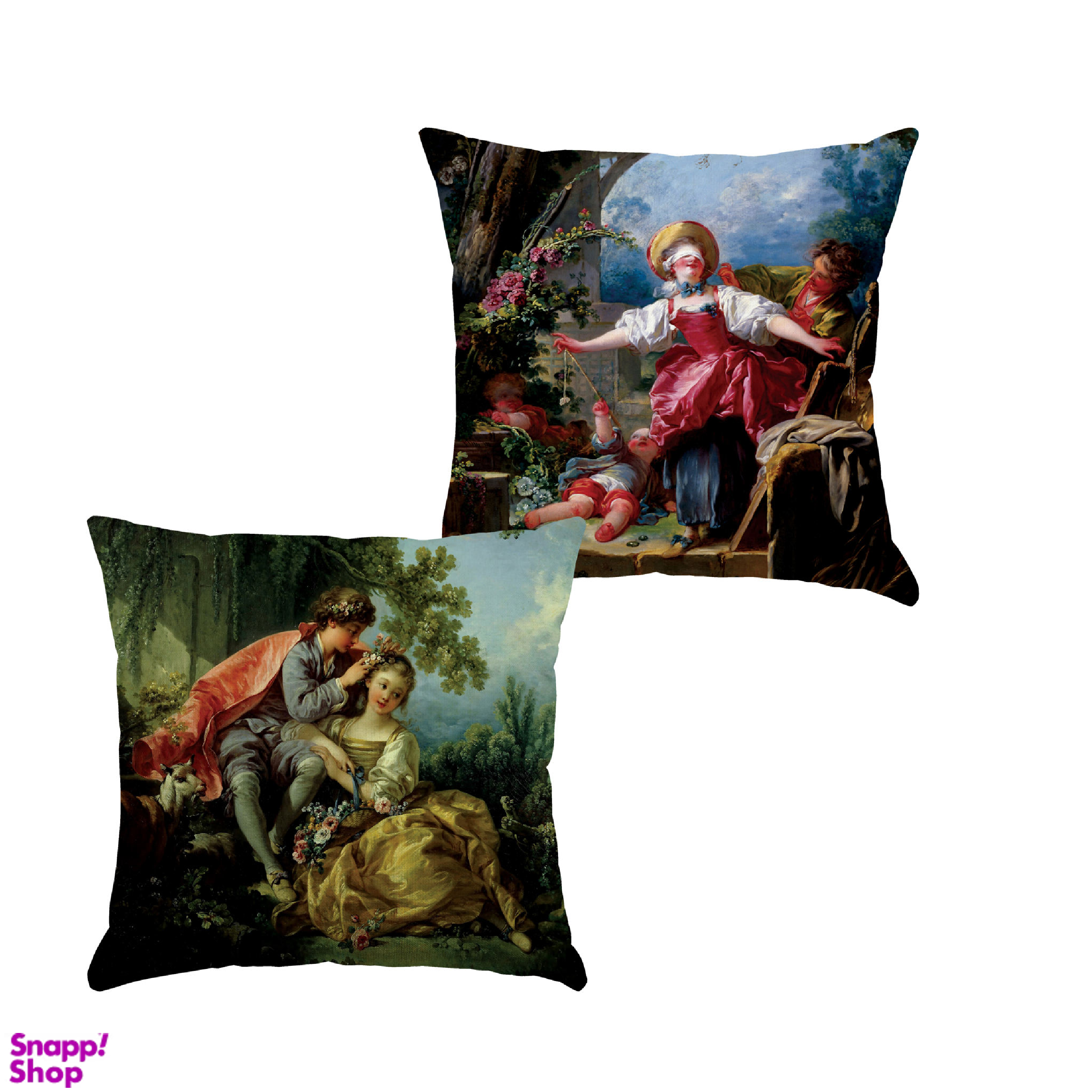 کوسن مدل S22-10708-721 مجموعه 2 عددی چند رنگ