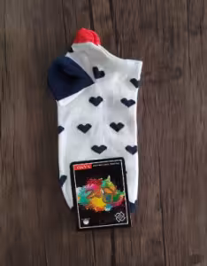 جوراب مچی پشت قلبی