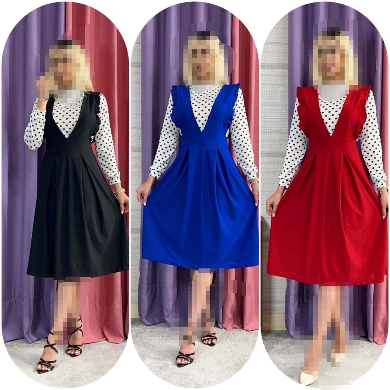 شومیز و سارافون جدا ازهم 