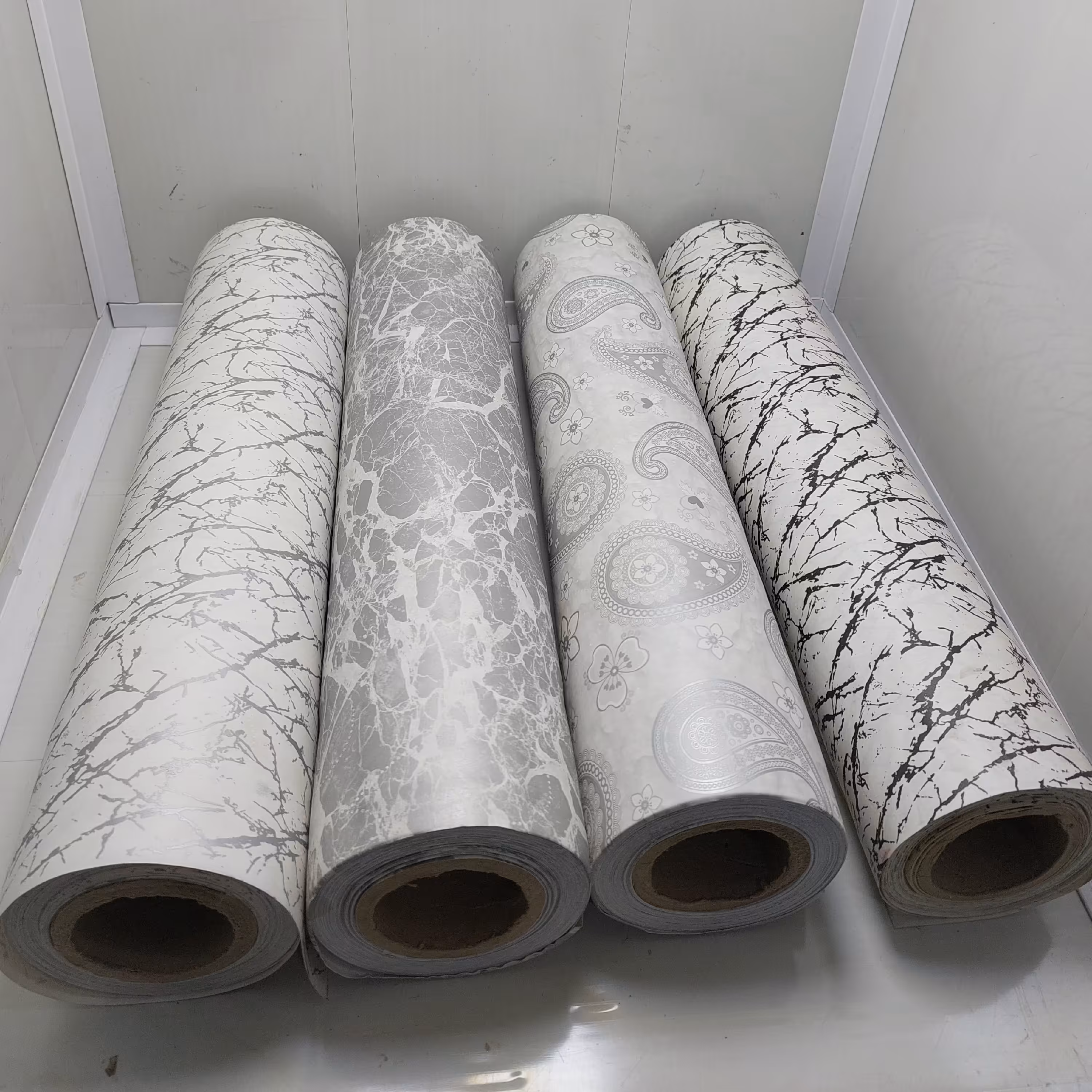 کفپوش کابینت عرض 50 طرح سنگ رنگ طوسی سیلور تو کابینتی طرح سنگ در پلاسکو دهقان 