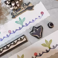 مهر  لینو لئوم طرح  حاشیه سه تیکه