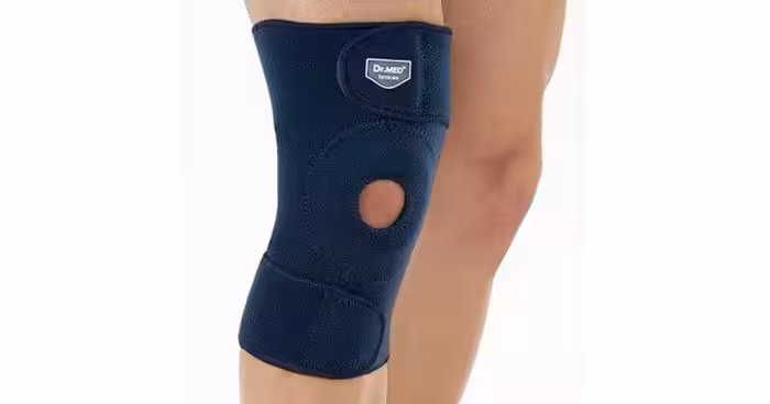 زانو بند کشکک باز نئوپرن بلند دکتر مد کره جنوبی مدل DR.MED-K009 زانوبند دارای پد کشکک زانو - Free Size