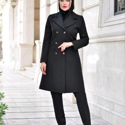مانتو اداری زنانه کرپ مدل مانتو اداری نفیس