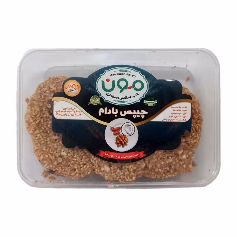 چیپس بادام  مون فدک  (وگن)