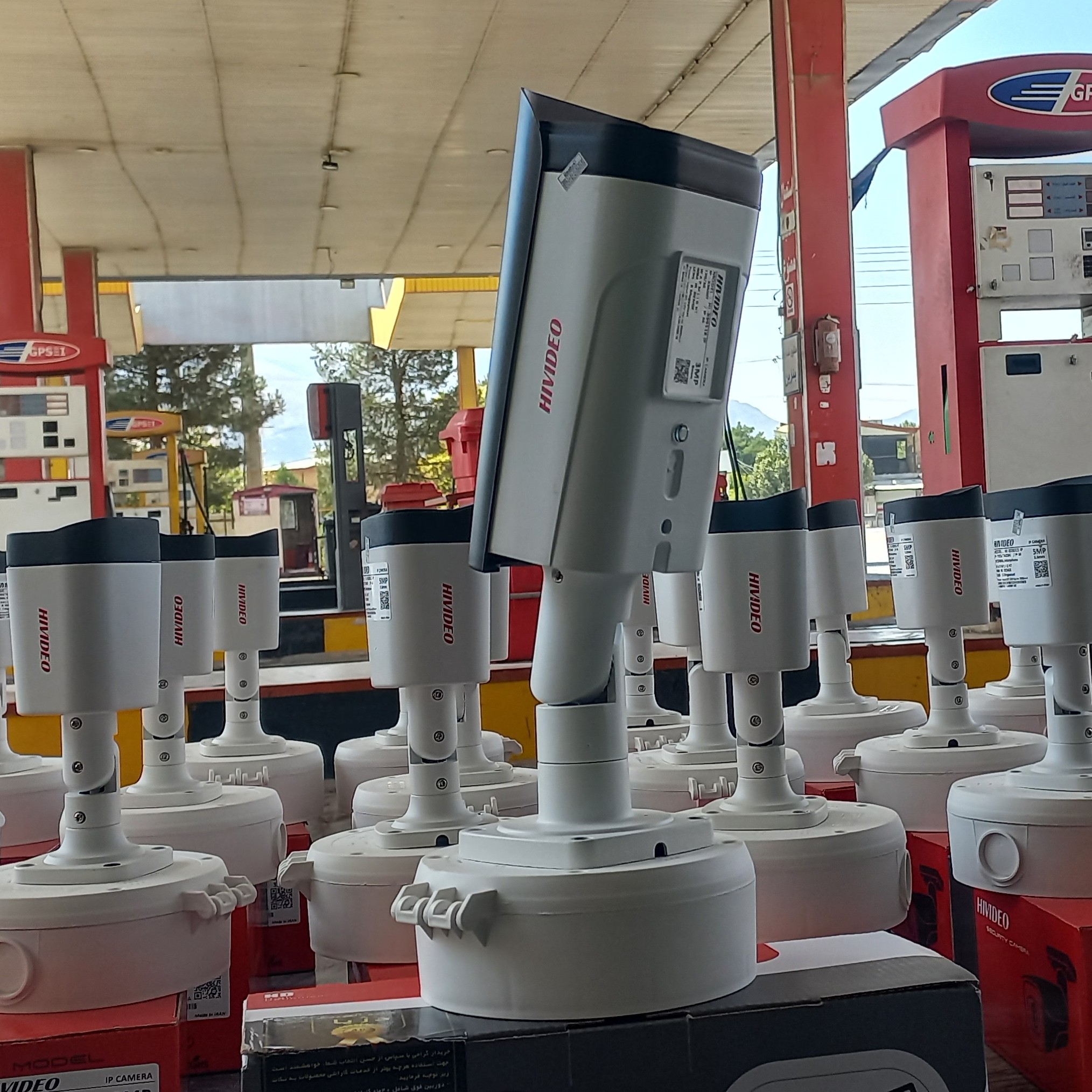 دوربین مداربسته 4k تحت شبکه  HIVIDEO 