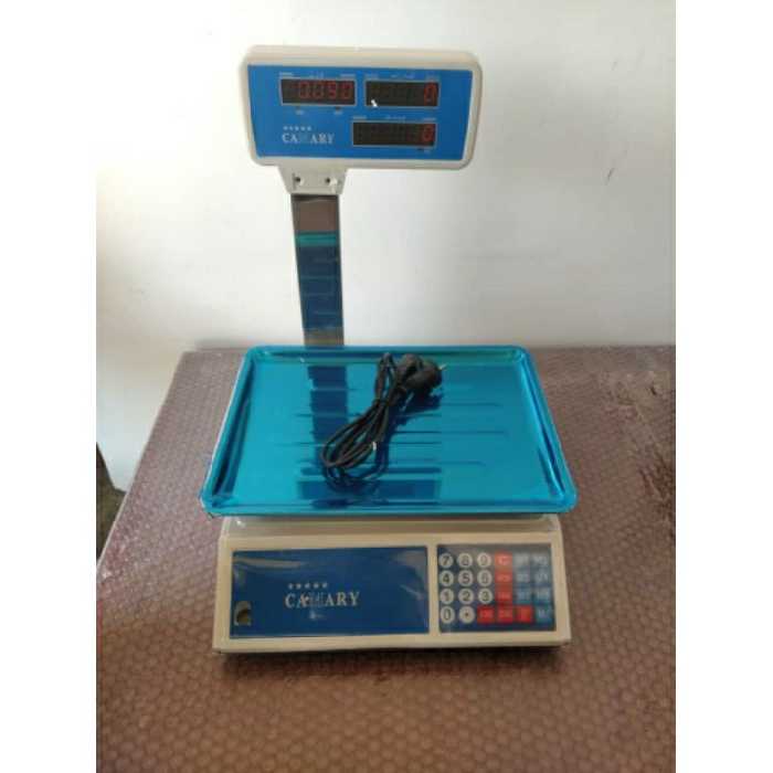 ترازو فروشگاهی خانگی کمری پنج ستاره ( CAMARY 5 star )اصلی 50  کیلویی علمکدار