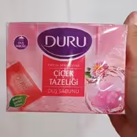 صابون دورو مدل گل های بهاری 4 عددی  ساخت ترکیه 600گرم  