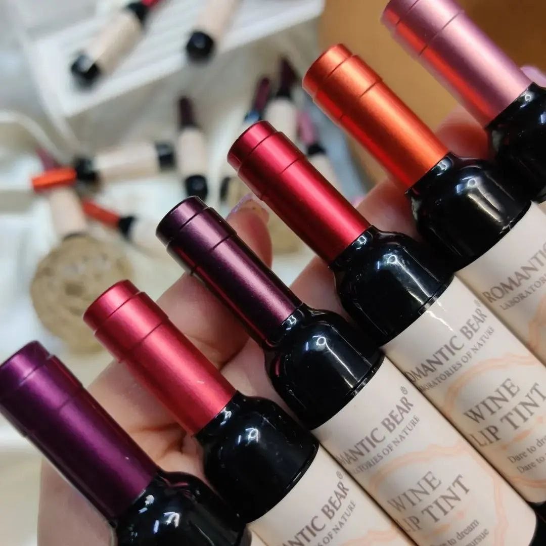 تینت لب شامپاین ( کیفیت بالا ) عمده 6 عددی