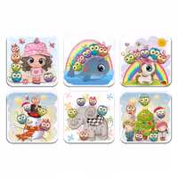 زیر لیوانی مدل C107 مجموعه 6 عددی