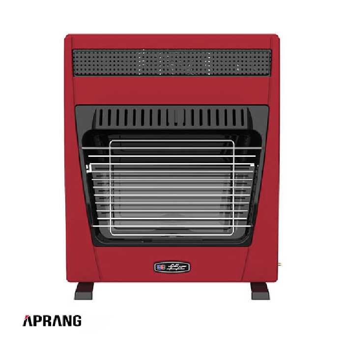 بخاری گازی بدون دودکش شعله ای سپهرالکتریک مدل SE5000BF فن دار - قرمز
