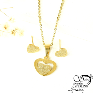 نیمست استیل قلب دوتایی کد 8801