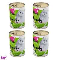 کنسرو غذای گربه فیفورا (Fifora) مدل Beauty Veal وزن 400 گرم بسته 4 عددی