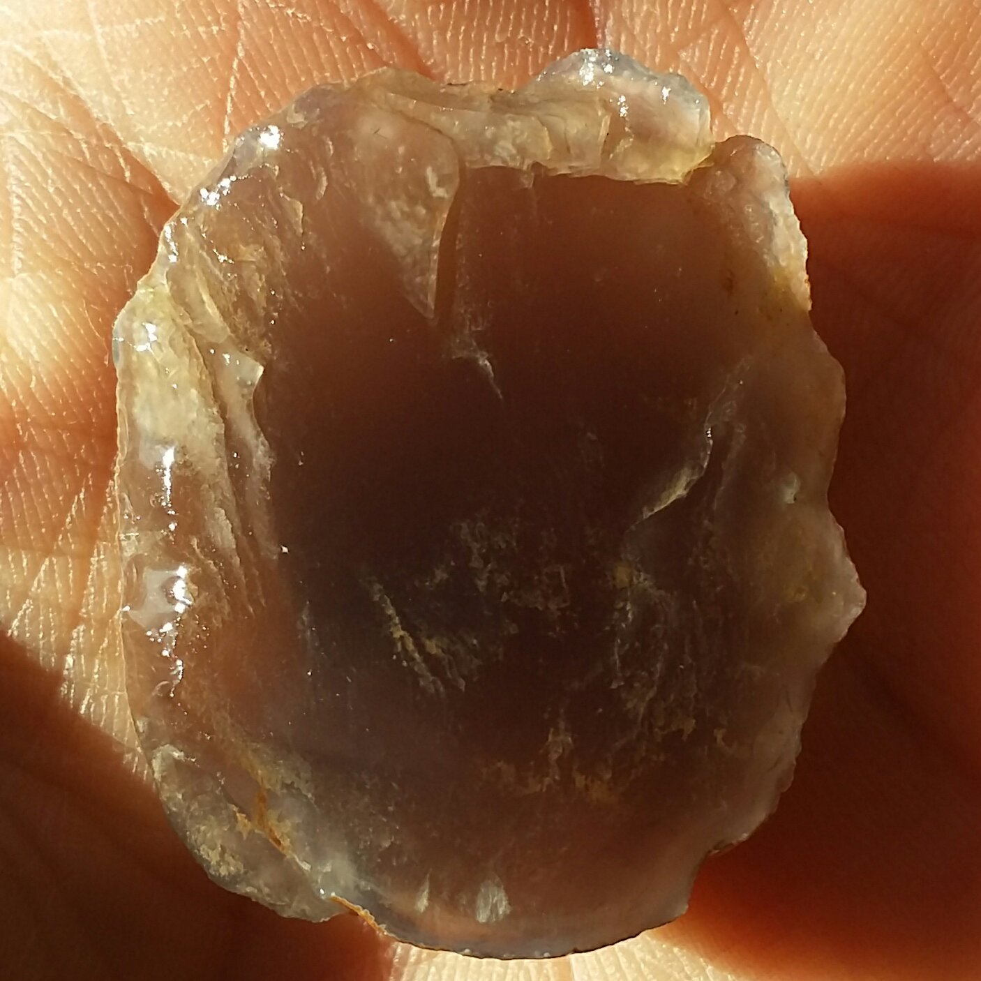 سنگ راف عقیق سوسنی پر رنگ خاص محشر 100 در 100 طبیعی