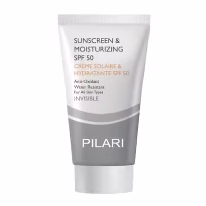 کرم‌ ضد آفتاب بیرنگ پیلاری (مرطوب کننده )SPF 50