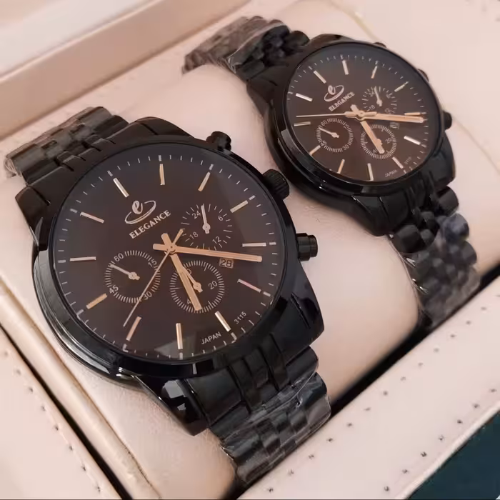 ساعت ست طرح سه موتوره الگانس کد 3