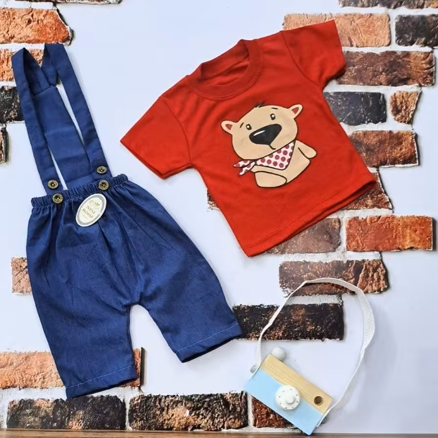 پیش بندی نوزادی  طرح لی  سایز 6 ماه تا 18 ماه  ارسال رایگان 