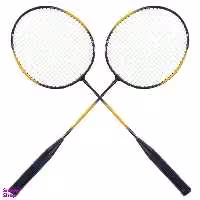 راکت بدمینتون مسافرتی خانواده مدل چمپینون کد 02 بسته 2 عددی