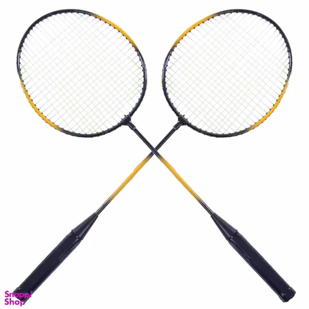 راکت بدمینتون مسافرتی خانواده مدل چمپینون کد 02 بسته 2 عددی