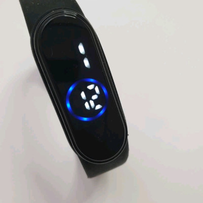 ساعت ال ای دی بچگانه مشکی Led