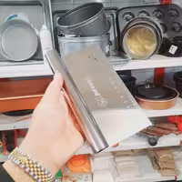 لیسه استیل جدید 18 سانتی ضخیم سفارشی  مناسب برای خامه کشی کیک 