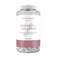 قیمت و خرید مکمل تقویت پوست، مو و ناخن مای ویتامینز مدل Coconut   Collagen بسته 180 عددی ⚡ اصل