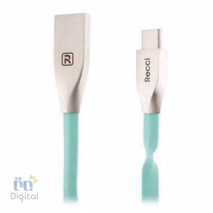 کابل شارژ تایپ سی مدل  Recci Rapid Data Cable به طول 100 سانتی متر